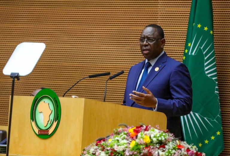 MACKY SALL PRÉSIDENT DE L’UA : « PLUS DE 600 MILLIONS D’AFRICAINS N’ONT PAS ENCORE ACCÈS À L’ÉLECTRICITÉ »