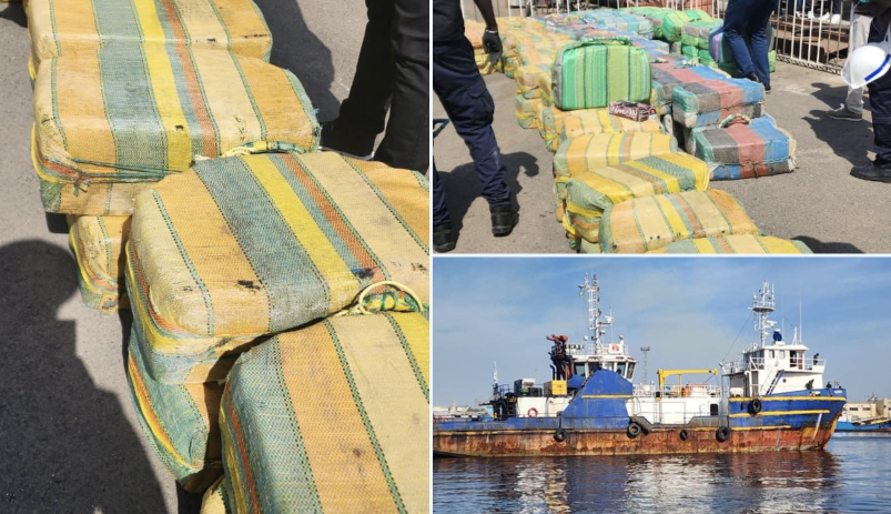 TRAFIC INTERNATIONAL DE DROGUE- 3 tonnes de cocaïne saisies par la marine nationale