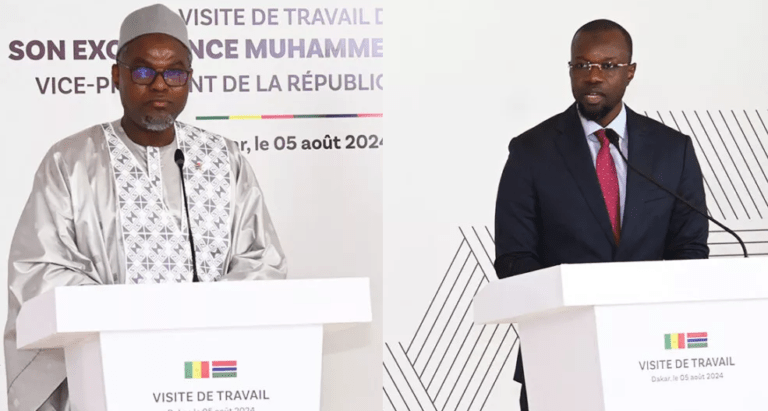 Diplomatie : Dakar et Banjul prennent des résolutions dans plusieurs domaines