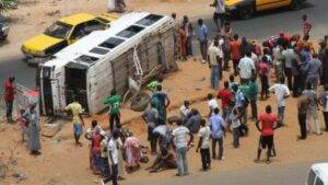 Accident de la route de Kaolack : 7morts et 4 blessés