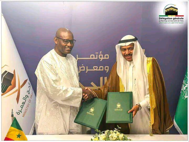 Hajj 2025-Signature d’un protocole d’accord entre le Sénégal et l’Arabie Saoudite